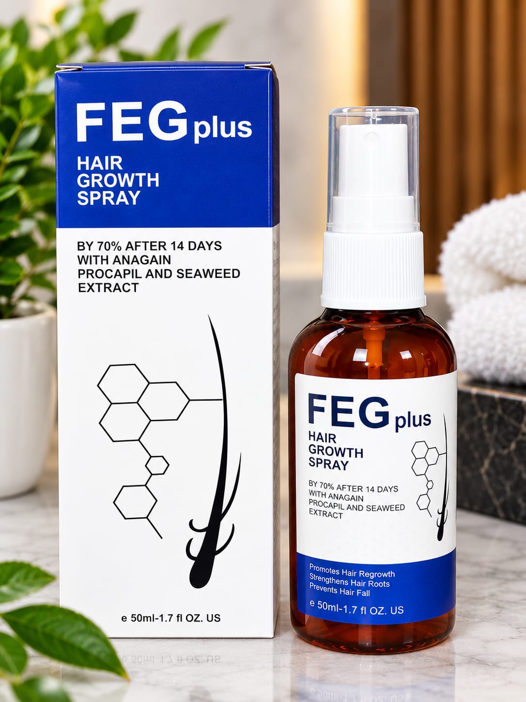 FEG PLUS HAIR GROWTH SERUM